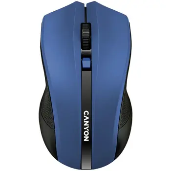 2.4Ghz wireless Optical  Mouse with 4 buttons, DPI 800/1200/1600, blue