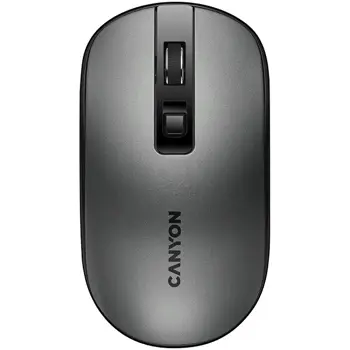 2.4GHz Wireless Rechargeable Mouse with Pixart sensor, 4keys, Silent switch for right/left keys,DPI: 800/1200/1600, Max. usage 50 hours for one time full charged, 300mAh Li-poly battery, Dark grey, ca