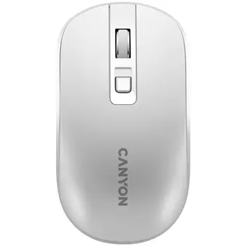 2.4GHz Wireless Rechargeable Mouse with Pixart sensor, 4keys, Silent switch for right/left keys,DPI: 800/1200/1600, Max. usage 50 hours for one time full charged, 300mAh Li-poly battery, Pearl-White,