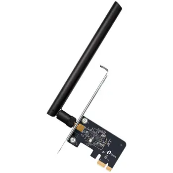 AC600 Dual Band Wi-Fi PCI Express AdapterSPEED: 433 Mbps at 5 GHz + 200 Mbps at 2.4 GHzSPEC: 1× High Gain External Antennas"