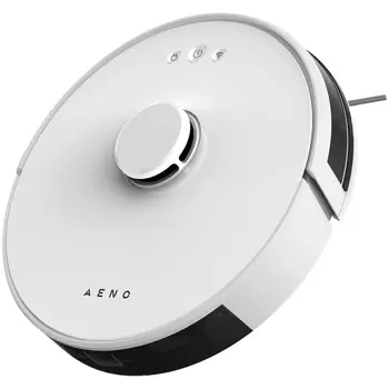 AENO Robot Vacuum Cleaner RC2S: wet & dry cleaning, smart control AENO App, powerful Japanese Nidec motor, turbo mode