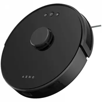 AENO Robot Vacuum Cleaner RC3S: wet & dry cleaning, smart control AENO App, powerful Japanese Nidec motor, turbo mode