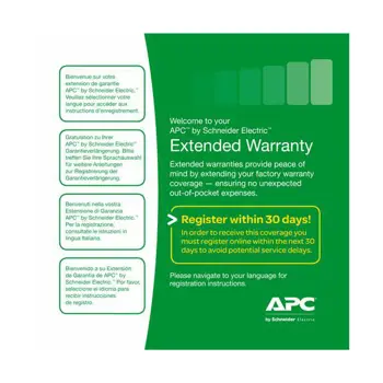 APC 3 Year Warranty Extension 8-10 kVA UPS