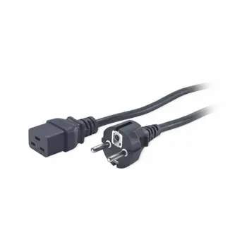 APC AP9875, Power Cord, C19 to CEE 7 Schuko, 2.5m