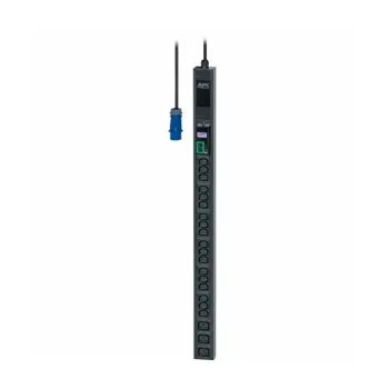 APC Easy PDU,Metered,Zero U,16A,230V,(18)C13 (3)C19, IEC309