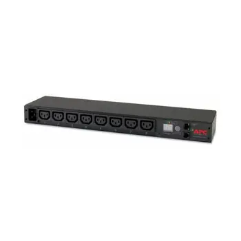 APC RACK PDU, METERED, 1U, 16A, 208 230V, (8) C13