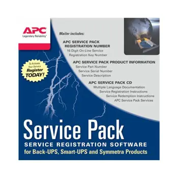 APC WBEXTWAR3YR-SP-06 Service Pack 3 Year Warranty Extension