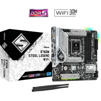 ASROCK B760M STEEL LEGEND WIFI DDR5 mATX