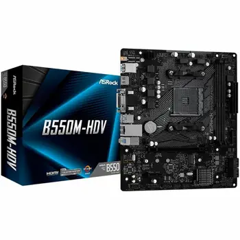 ASROCK MB (AM4, B550, 2xDDR4,1xPCIe x16,1xPCI Ex1, 6xSATA3 , M.2, DP,HDMI,DVI, USB 3.2) ATX