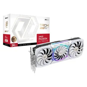 Asrock Radeon RX 7900 XTX Taichi White 24GB OC, 24GB GDDR6 ASR-RX7900XTX TCW24G