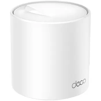 AX3000 Whole Home Mesh Wi-Fi 6 UnitSPEED: 574 Mbps at 2.4 GHz + 2402 Mbps at 5 GHzSPEC: 2× Internal Antennas, 3× Gigabit Ports (WAN/LAN auto-sensing), 2 Streams and HE160 for 5GHzFEATURE: Deco App, Ro