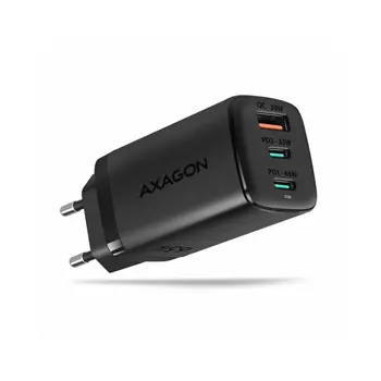 AXAGON ACU-DPQ65 zidni punjač 1xUSB-A QC4, 2xUSB-C PD 33/65W