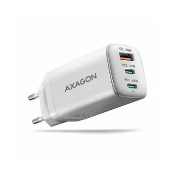 AXAGON ACU-DPQ65W zidni punjač 1xUSB-A QC4, 2xUSB-C PD 33/65