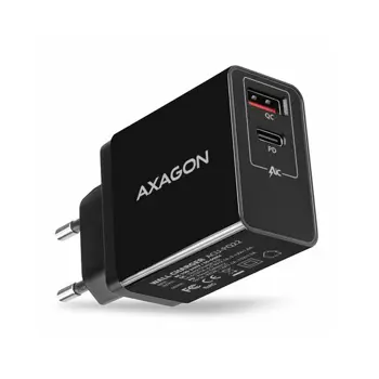 AXAGON ACU-PQ22 zidni punjač 1 x QC 3.0 i 1 x Type C, 22W, c