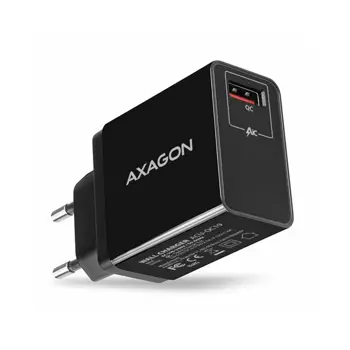 AXAGON ACU-QC19 zidni punjač Quick Charge 1xQC3.0, crni