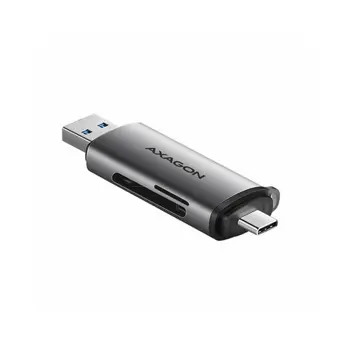 AXAGON CRE-SAC External USB 3.2 Gen1 Type-C+Type-A 2-slot SD