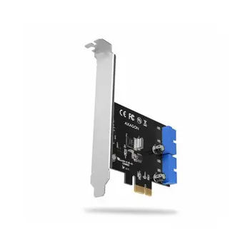 AXAGON PCEU-034VL PCIe Adapter 4x USB3.2 interni+ LP limić