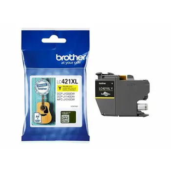 BROTHER 500-page Yellow ink cartridge