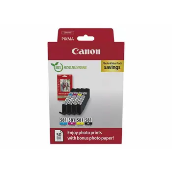 CANON CLI-581 Ink Cartridge BK/C/M/Y