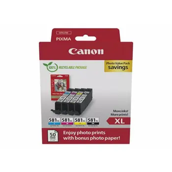 CANON CLI-581XL Ink Cartridge BK/C/M/Y