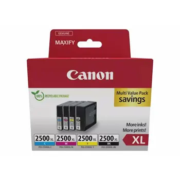 CANON PGI-2500XL Ink Cartridge BK/C/M/Y