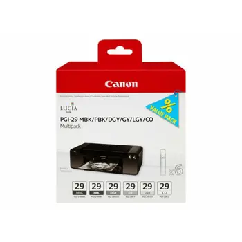 CANON PGI-29 MBK/PBK/DGY/GY/LGY/CO Multi