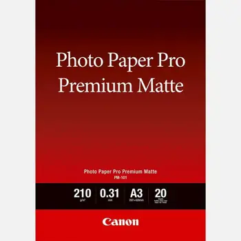 Canon Photo Paper Premium Matte PM101 - A3- 20L