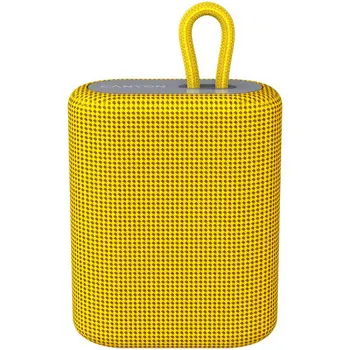 CANYON BSP-4, Bluetooth Speaker, BT V5.0, BLUETRUM AB5365A, TF card support, Type-C USB port, 1200mAh polymer battery, Yellow, cable length 0.42m, 114*93*51mm, 0.29kg