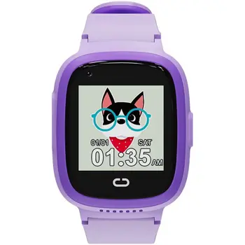 CANYON kids watch Sunny KW-48 Video 4G GPS Games&Music Violet