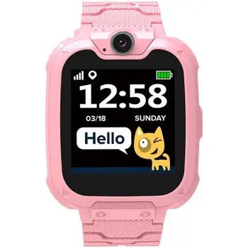 CANYON Tommy KW-31, Kids smartwatch, 1.54 inch colorful screen, Camera 0.3MP, Mirco SIM card, 32+32MB, GSM(850/900/1800/1900MHz), 7 games inside, 380mAh battery, compatibility with iOS and android, re