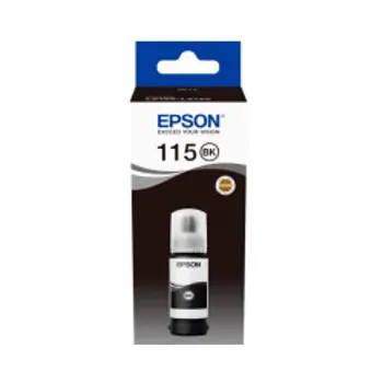 Car. Epson 115 EcoTank Pigment Black ink bottle (C13T07C14A) 70 ml, 58125