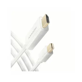 CC MiniDisplayPort > HDMI, 1.8m, Bijeli, RVDM-HI14C2W, AXA