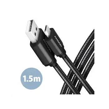 CC USB AM 2.0 -> USB MicroBM, 1,5m, Crna, BUMM-AM15AB, AXA