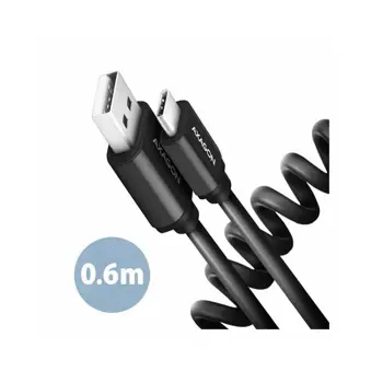 CC USB CM 2.0 <> USB AM, 0,6m, Crna,Twister,BUCM-AM10TB, AXA