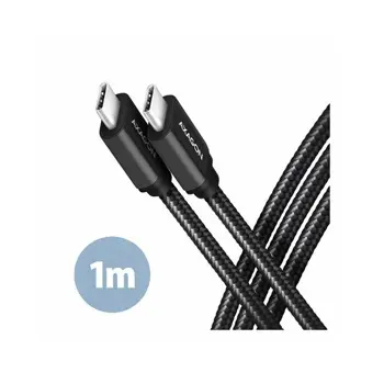 CC USB CM 3.1Gen1 <> USB CM, 1m, Crna, BUCM3-CM10AB, AXA