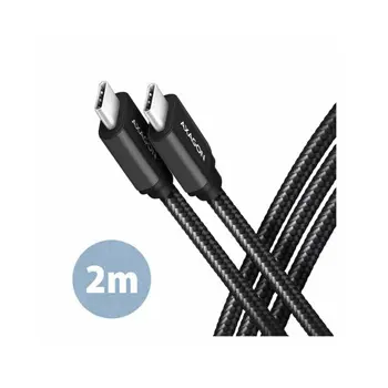 CC USB CM 3.1Gen1 <> USB CM, 2m, Crna, BUCM3-CM20AB, AXA