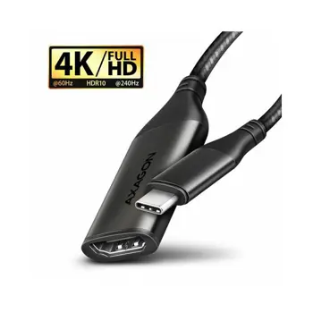 CC USB CM -> HDMI M 2.0, 25 cm, 4K/60Hz, RVC-HI2M, AXA