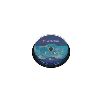 CD-R Verbatim 700MB 52× DataLife 10 pack spindle EP