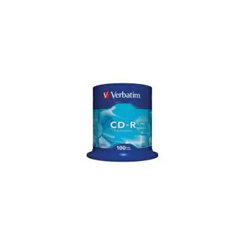 CD-R Verbatim 700MB 52× DataLife 100 pack spindle EP