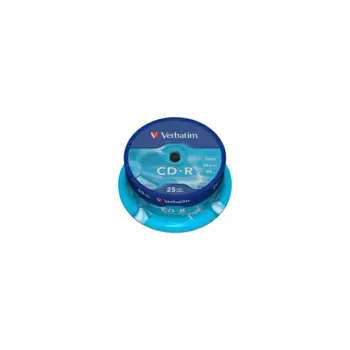 CD-R Verbatim 700MB 52× DataLife 25 pack spindle EP