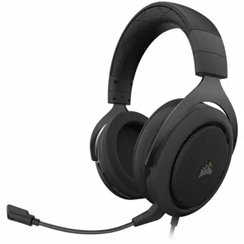 CORSAIR HS50 PRO STEREO Gaming Headset, Carbon (EU Version)