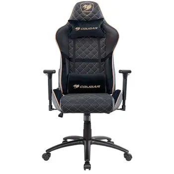 Cougar I Armor One Royal I 3MARRGLD.0002 I Gaming chair I Adjustable Design / Black/Golden