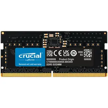 CRUCIAL 8GB DDR5-4800 SODIMM CL40 (16GBit)