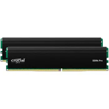 Crucial DRAM Crucial Pro OC Overclocking 32GB Kit (2X16GB) DDR5-6400 UDIMM CL38 White, EAN: 649528945112