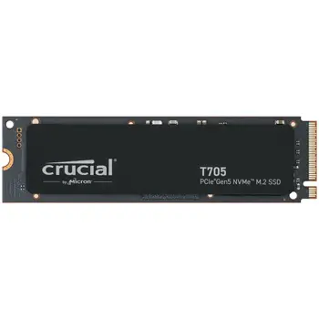 Crucial T705 1TB PCIe Gen5 NVMe M.2 SSD, EAN: 649528940162