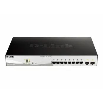 D-LINK 10-Port Layer2 PoE+ Smart Switch