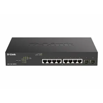 D-LINK 10-Port Layer2 PoE+ Smart Switch