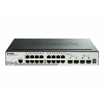 D-LINK 20-Port Smart Stack Switch 2x 10G