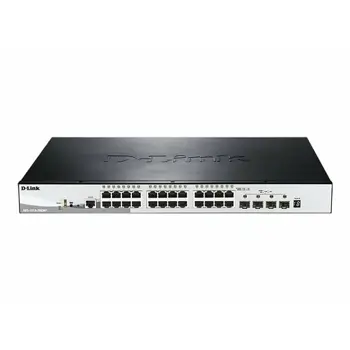 D-LINK 28-Port Smart PoE+ Switch 4x 10G