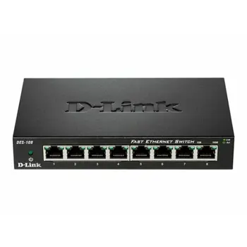 D-LINK 8-port 10/100 Desktop Switch